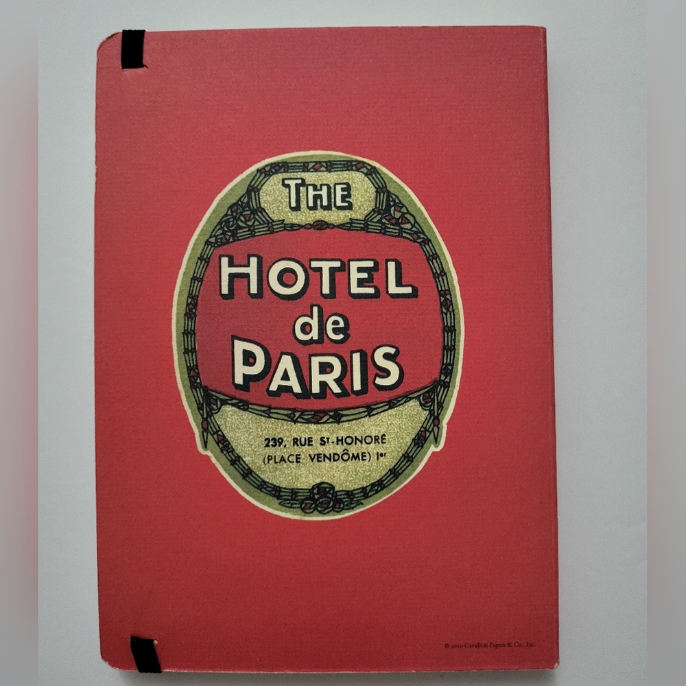 Cavallini Papers & Co. Colorful Paris Themed Pocket Notebook - Picture 2 of 3
